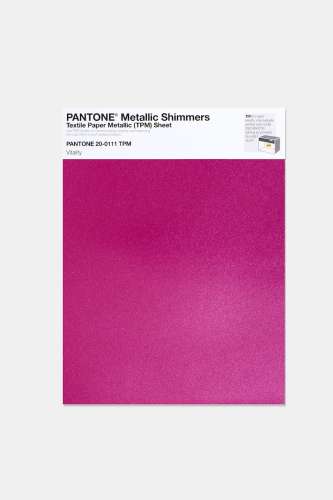 Artikelbild des Artikels “PANTONE® METALLIC SHIMMERS SHEET 20-0111 TPM Vitality “