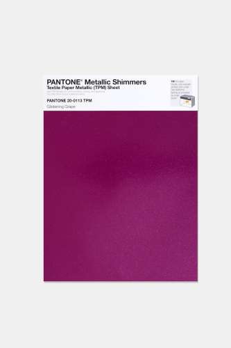 Artikelbild des Artikels “PANTONE® METALLIC SHIMMERS SHEET 20-0113 TPM Glistening Grape “