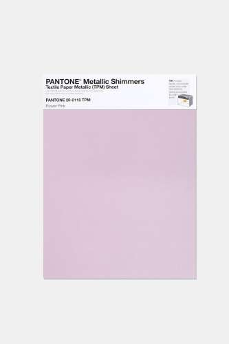 Artikelbild des Artikels “PANTONE® METALLIC SHIMMERS SHEET 20-0115 TPM Power Pink “