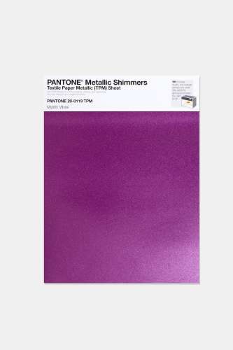 Artikelbild des Artikels “PANTONE® METALLIC SHIMMERS SHEET 20-0119 TPM Mystic Vibes “