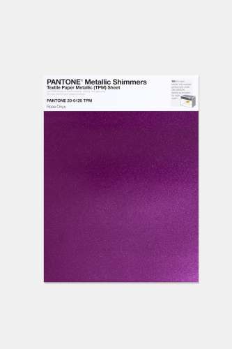 Artikelbild des Artikels “PANTONE® METALLIC SHIMMERS SHEET 20-0120 TPM Rose Onyx “