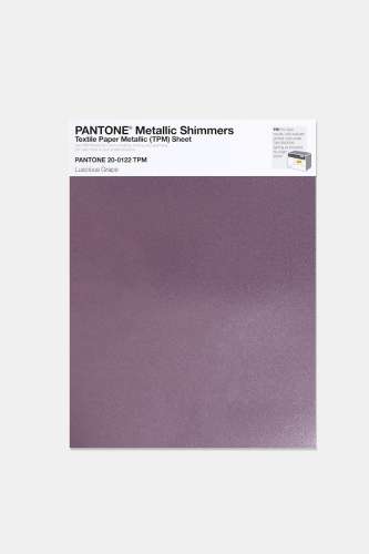 Artikelbild des Artikels “PANTONE® METALLIC SHIMMERS SHEET 20-0122 TPM Luscious Grape “