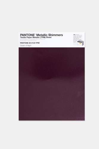 Artikelbild des Artikels “PANTONE® METALLIC SHIMMERS SHEET 20-0123 TPM Queen of Night “
