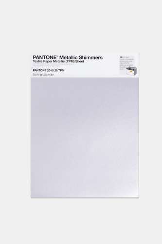 Artikelbild des Artikels “PANTONE® METALLIC SHIMMERS SHEET 20-0126 TPM Sterling Lavender “