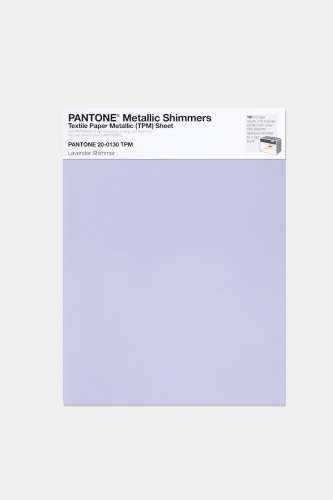 Artikelbild des Artikels “PANTONE® METALLIC SHIMMERS SHEET 20-0130 TPM Lavender Shimmer “