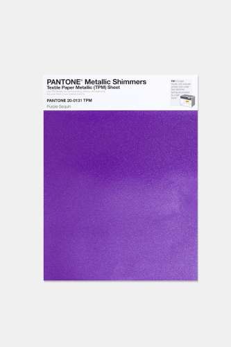 Artikelbild des Artikels “PANTONE® METALLIC SHIMMERS SHEET 20-0131 TPM Purple Sequin “