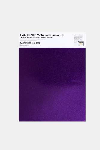 Artikelbild des Artikels “PANTONE® METALLIC SHIMMERS SHEET 20-0132 TPM Plum Violet “