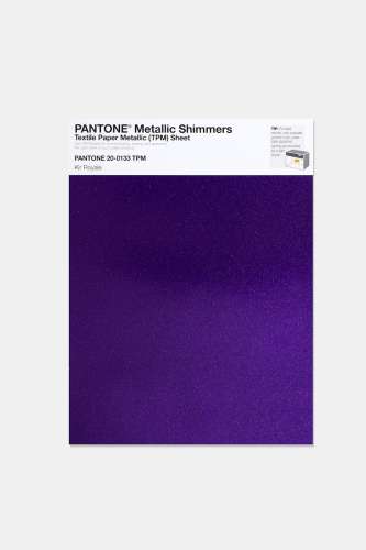 Artikelbild des Artikels “PANTONE® METALLIC SHIMMERS SHEET 20-0133 TPM Kir Royale “