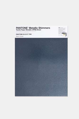 Artikelbild des Artikels “PANTONE® METALLIC SHIMMERS SHEET 20-0137 TPM Black Oyster “