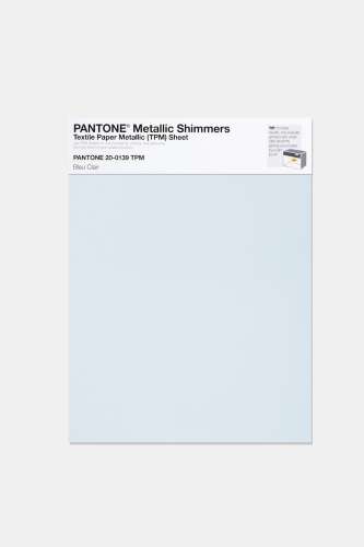 Artikelbild des Artikels “PANTONE® METALLIC SHIMMERS SHEET 20-0139 TPM Bleu Clair “