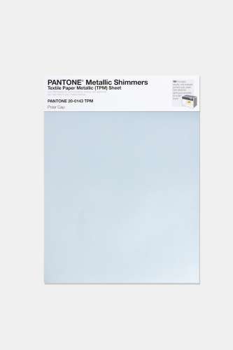 Artikelbild des Artikels “PANTONE® METALLIC SHIMMERS SHEET 20-0143 TPM Polar Cap “