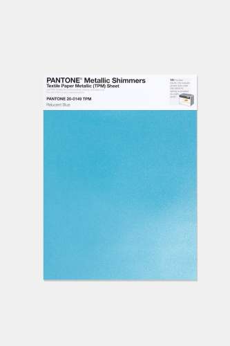 Artikelbild des Artikels “PANTONE® METALLIC SHIMMERS SHEET 20-0149 TPM Relucent Blue “