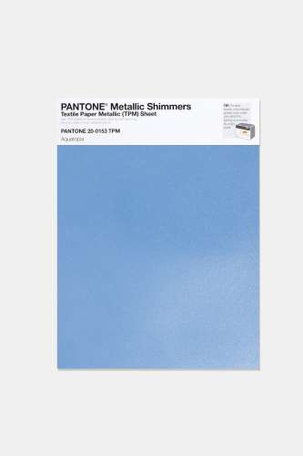 Artikelbild des Artikels “PANTONE® METALLIC SHIMMERS SHEET 20-0153 TPM Aquatopia “