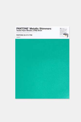Artikelbild des Artikels “PANTONE® METALLIC SHIMMERS SHEET 20-0175 TPM Jaded “