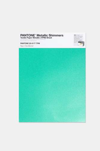 Artikelbild des Artikels “PANTONE® METALLIC SHIMMERS SHEET 20-0177 TPM Top o‘ the Mornin‘ “