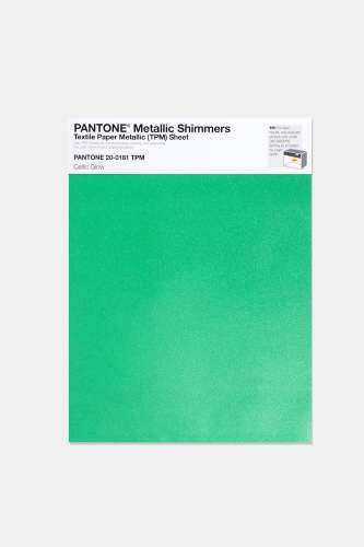 Artikelbild des Artikels “PANTONE® METALLIC SHIMMERS SHEET 20-0181 TPM Celtic Glow “