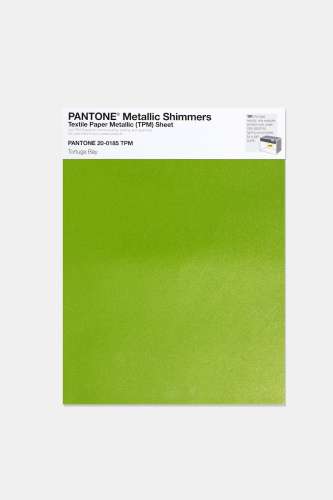 Artikelbild des Artikels “PANTONE® METALLIC SHIMMERS SHEET 20-0185 TPM Tortuga Bay “