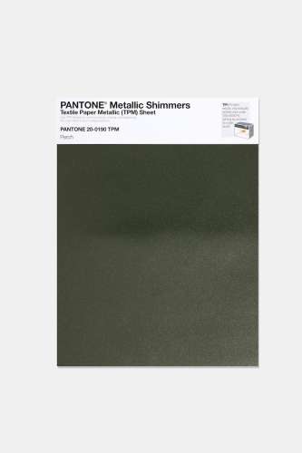 Artikelbild des Artikels “PANTONE® METALLIC SHIMMERS SHEET 20-0190 TPM Perch “
