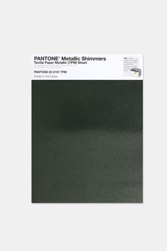 Artikelbild des Artikels “PANTONE® METALLIC SHIMMERS SHEET 20-0191 TPM Snake in the Grass “
