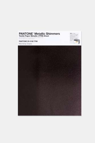 Artikelbild des Artikels “PANTONE® METALLIC SHIMMERS SHEET 20-0198 TPM Moondrop Grapes “