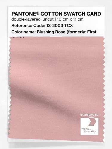 Artikelbild des Artikels “PANTONE® COTTON SWATCH CARD 13-2003 TCX First Blush “