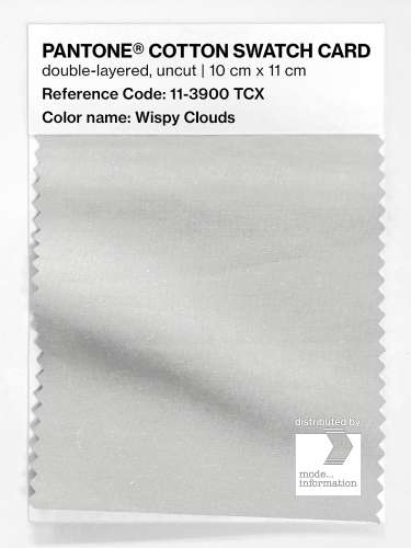 Artikelbild des Artikels “PANTONE® COTTON SWATCH CARD 11-3900 TCX Wispy Clouds “