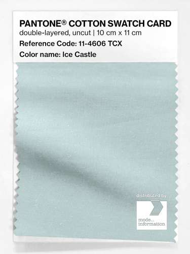 Artikelbild des Artikels “PANTONE® COTTON SWATCH CARD 11-4606 TCX Ice Castle “