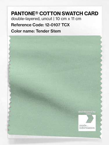 Artikelbild des Artikels “PANTONE® COTTON SWATCH CARD 12-0107 TCX Tender Stem “