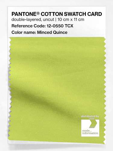Artikelbild des Artikels “PANTONE® COTTON SWATCH CARD 12-0550 TCX Minced Quince “