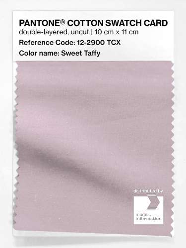 Artikelbild des Artikels “PANTONE® COTTON SWATCH CARD 12-2900 TCX Sweet Taffy “