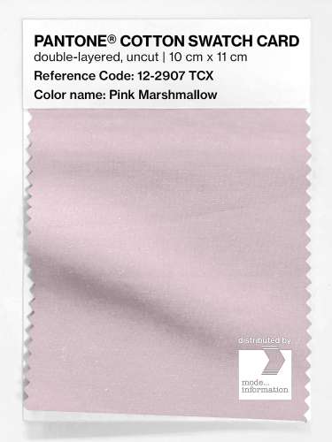 Artikelbild des Artikels “PANTONE® COTTON SWATCH CARD 12-2907 TCX Pink Marshmallow “