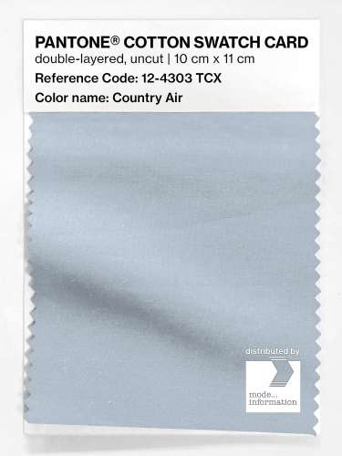 Artikelbild des Artikels “PANTONE® COTTON SWATCH CARD 12-4303 TCX Country Air “