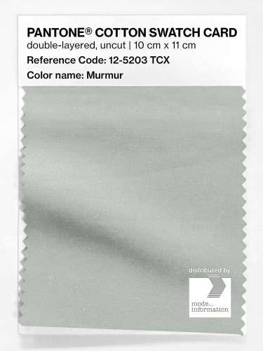 PANTONE® COTTON SWATCH CARD 12-5203 TCX Murmur