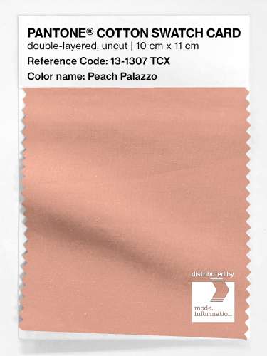 Artikelbild des Artikels “PANTONE® COTTON SWATCH CARD 13-1307 TCX Peach Palazzo “