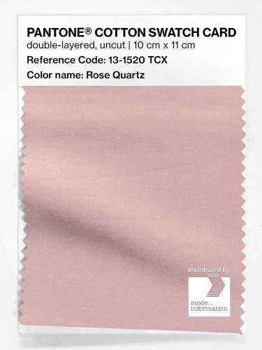 Artikelbild des Artikels “PANTONE® COTTON SWATCH CARD 13-1520 TCX Rose Quartz “
