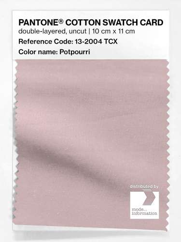 Product image of the product “PANTONE® COTTON SWATCH CARD 13-2004 TCX Potpourri ”