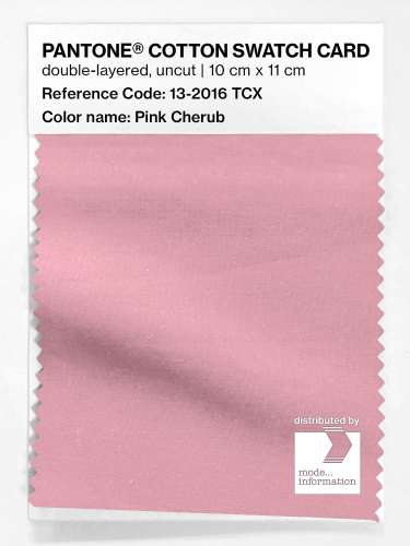 Artikelbild des Artikels “PANTONE® COTTON SWATCH CARD 13-2016 TCX Pink Cherub “