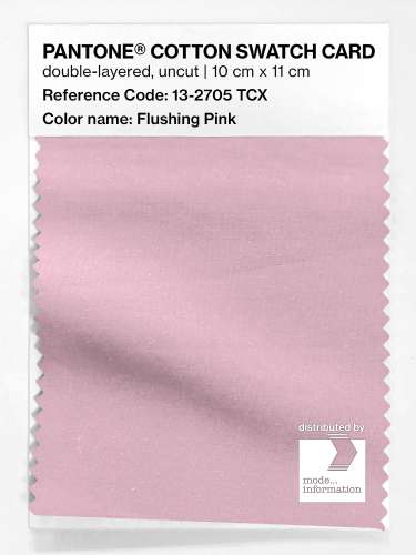 Artikelbild des Artikels “PANTONE® COTTON SWATCH CARD 13-2705 TCX Flushing Pink “