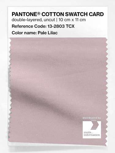 Product image of the product “PANTONE® COTTON SWATCH CARD 13-2803 TCX Pale Lilac ”