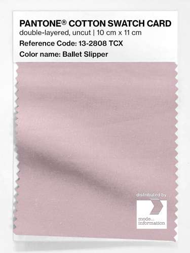 Artikelbild des Artikels “PANTONE® COTTON SWATCH CARD 13-2808 TCX Ballet Slipper “