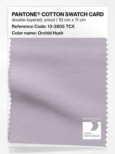 Product image of the product “PANTONE® COTTON SWATCH CARD 13-3805 TCX Orchid Hush ”