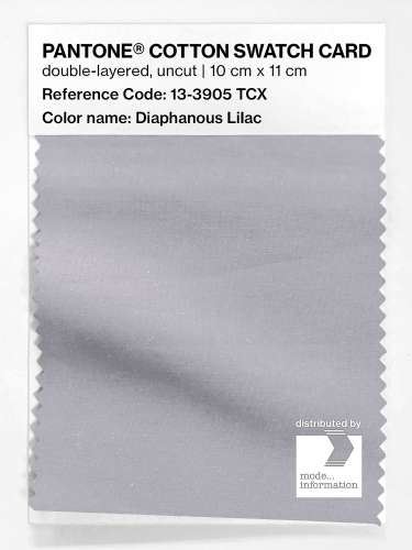 Artikelbild des Artikels “PANTONE® COTTON SWATCH CARD 13-3905 TCX Diaphanous Lilac “