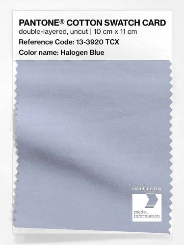 Product image of the product “PANTONE® COTTON SWATCH CARD 13-3920 TCX Halogen Blue ”