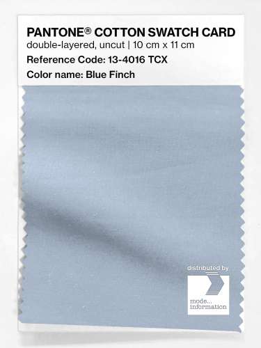 Artikelbild des Artikels “PANTONE® COTTON SWATCH CARD 13-4016 TCX Blue Finch “