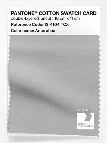 Artikelbild des Artikels “PANTONE® COTTON SWATCH CARD 13-4104 TCX Antarctica “