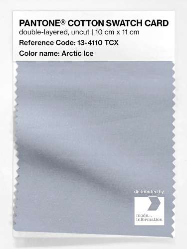 Product image of the product “PANTONE® COTTON SWATCH CARD 13-4110 TCX Arctic Ice ”