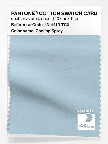 Artikelbild des Artikels “PANTONE® COTTON SWATCH CARD 13-4410 TCX Cooling Spray “