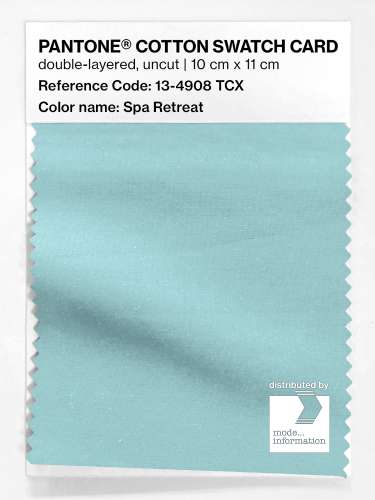 Artikelbild des Artikels “PANTONE® COTTON SWATCH CARD 13-4908 TCX Spa Retreat “
