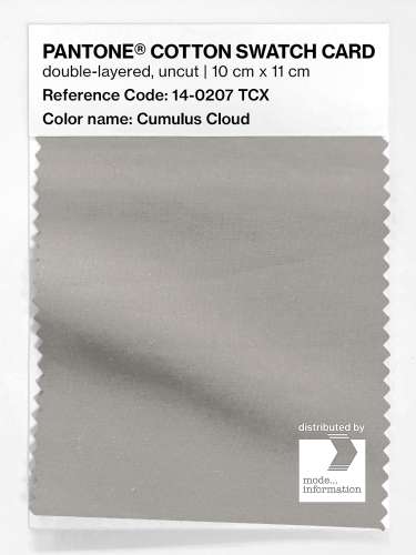 Artikelbild des Artikels “PANTONE® COTTON SWATCH CARD 14-0207 TCX Cumulus Cloud “