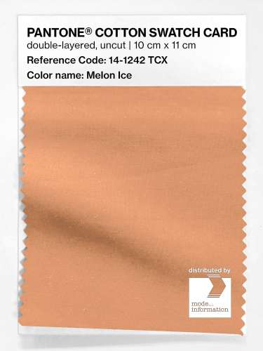 Artikelbild des Artikels “PANTONE® COTTON SWATCH CARD 14-1242 TCX Melon Ice “
